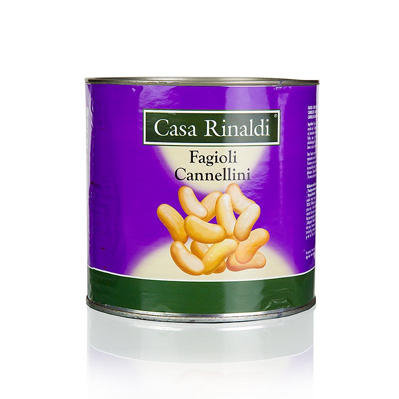 High-quality 25 kg package of small, white Cannellini beans for sale