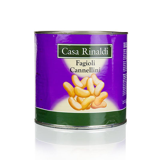 High-quality 25 kg package of small, white Cannellini beans for sale