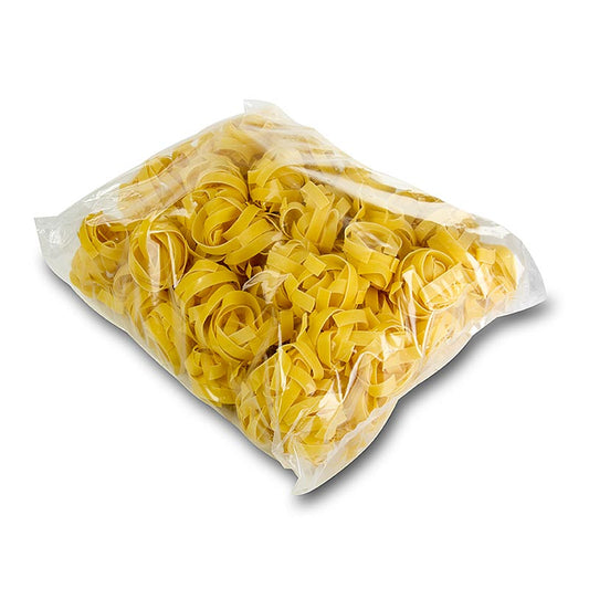 Large, wide Pappardelle egg pasta from Pasta di Peppino, 3 kg package