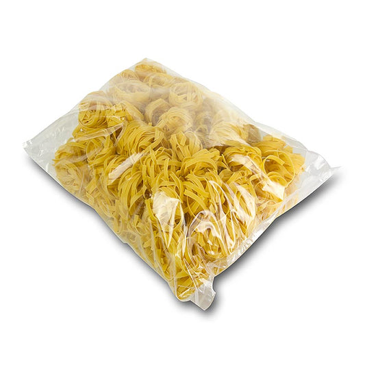 Large 3 kg package of Pasta di Peppino all´ uovo Tagliatelle, yellow egg pasta