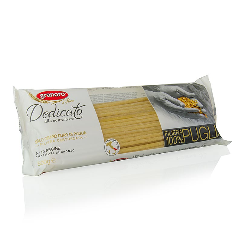 Granoro Dedicato Regine Maccaroni, No10, 10 kg, 20 x 500g, premium Italian pasta perfect for authentic dishes