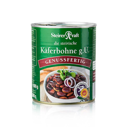 Große 800g Packung Steirer Kraft Käferbohne aus der Steiermark, in einem See (geschützte Ursprungsbezeichnung), hochwertiges Produkt