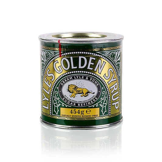 454g Tate & Lyle's Golden Syrup Zuckerrübensirup with Melasse/Molasses, ideal for baking and sweetening, a versatile pantry staple