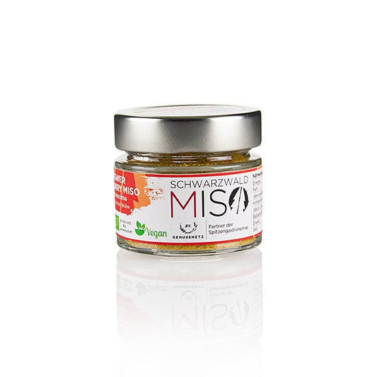 alt=35g pack of mild-fruity Schwarzwald Miso organic Miso Ingwer Curry Pulver, a flavorful blend of ginger, curry and miso, perfect for adding a touch of umami to your dishes