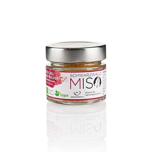 Organic 35g package of Miso Mexi Chili Powder, pleasantly spicy, from Schwarzwald Miso