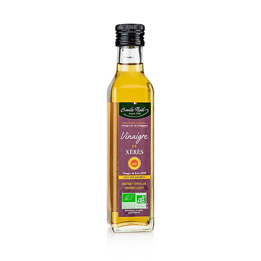 Emile Noel Jerez AOP/ gU, Sherry Essig, BIO, 250 ml - Organic sherry vinegar from Emile Noel, perfect for culinary use