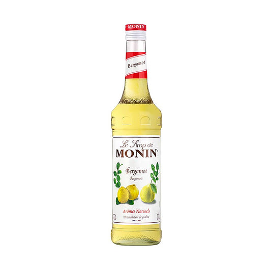 Monin Bergamotte Sirup, 700 ml Flasche, fruchtiger Sirup für Getränke