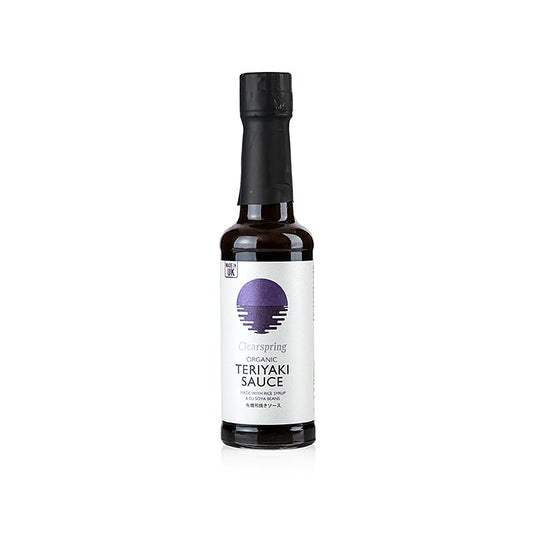 Clearspring Organic Teriyaki Sauce, 150 ml, made with natural ingredients