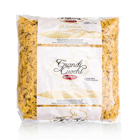 Packung mit 3 kg Granoro Farfalle Schmetterlingsnudeln, No198, aus Italien