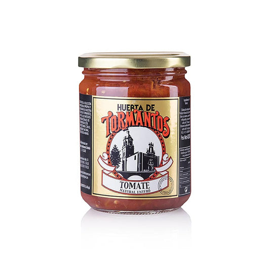 Huerta de Tormantos - Tomatensauce, 420 g, made from fresh, organic tomatoes, perfect for adding rich, savory flavor to your favorite dishes (English)