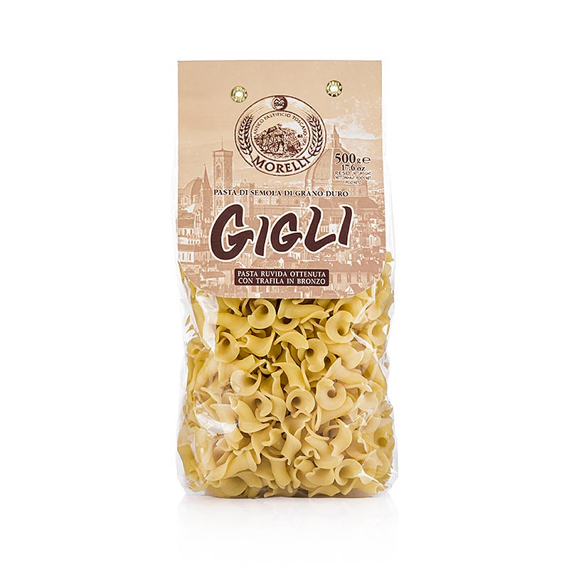 Morelli 1860 Gigli Semola di Grano Duro, 500 g - Artisanal Italian pasta made from durum wheat semolina, 500 grams