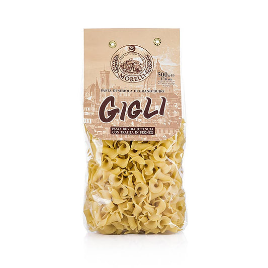 Morelli 1860 Gigli Semola di Grano Duro, 500 g - Artisanal Italian pasta made from durum wheat semolina, 500 grams