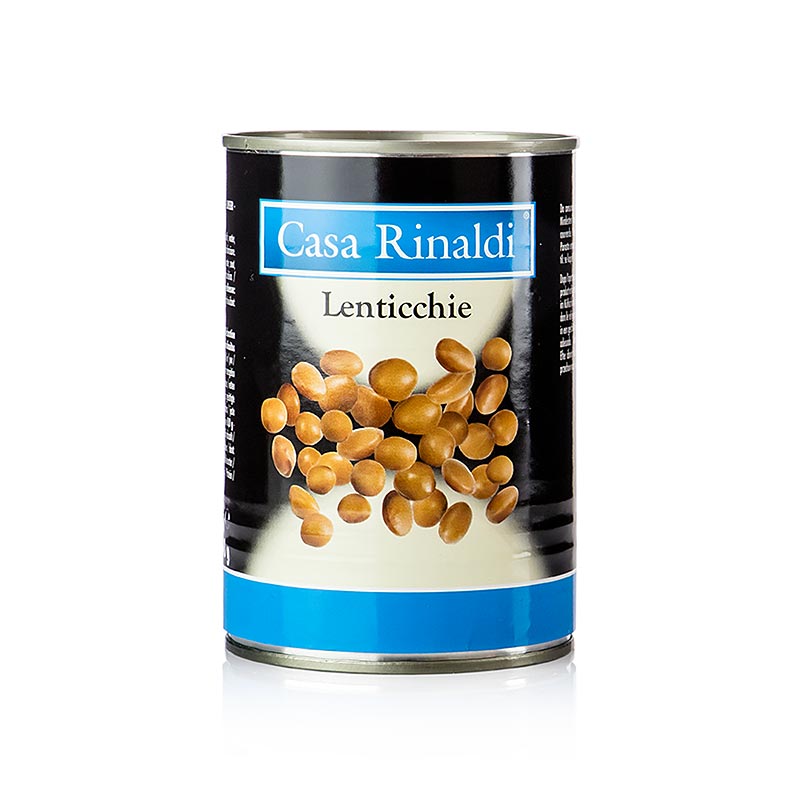 Linsen (Lenticchie) Casa Rinaldi, 400 g, high-quality Italian lentils packed in a 400g bag