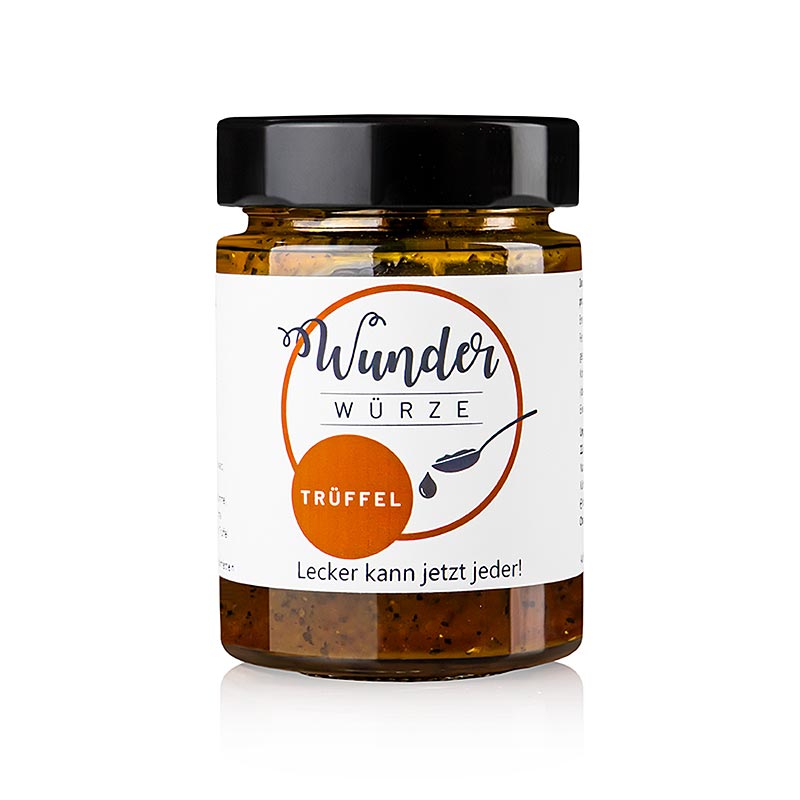 English

Alt text: 165g Wunderwürze Truffle Marinade by eatventure, a versatile and flavorful condiment perfect for enhancing the taste of your dishes