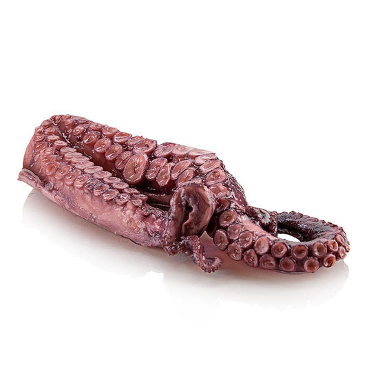 Two pre-cooked octopus arms, approximately 350 grams each, for sale