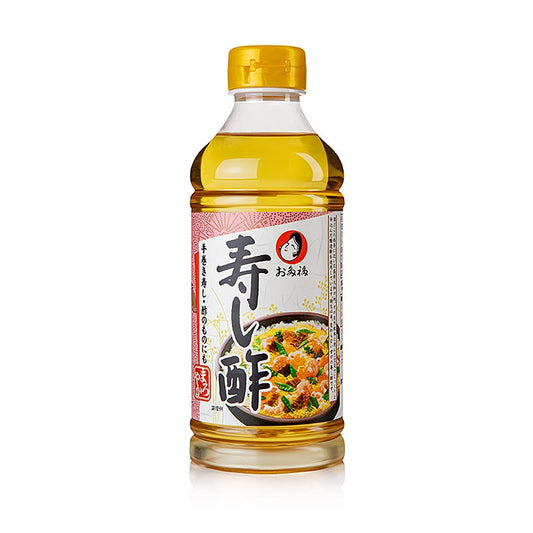 Otafuku 500 ml Sushi-Seasoning, bright rice vinegar seasoning with salt & sugar (English)