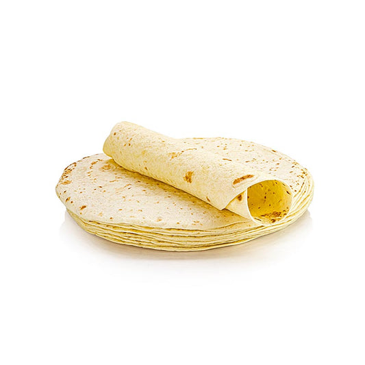 Weizen-Tortillas Wraps, ø20cm, Poco Loco, 4,8 kg, 6 x 800g - Large pack of 6 800g Weizen-Tortillas Wraps from Poco Loco