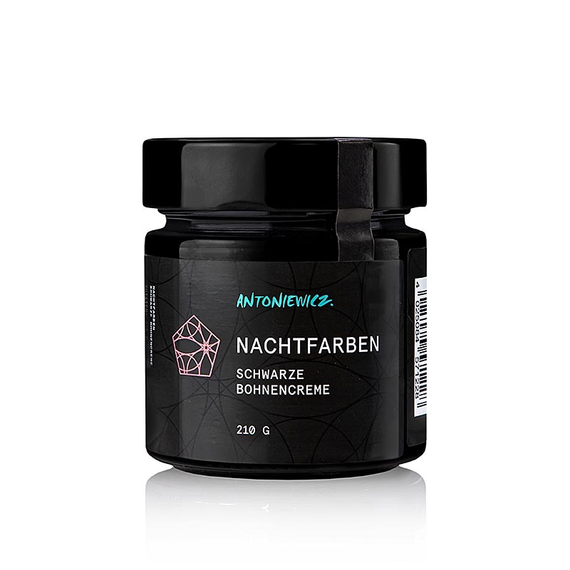 Nachtfarben, schwarze Bohnencreme, 210 g - hochwertiges Produkt von Heiko Antoniewicz