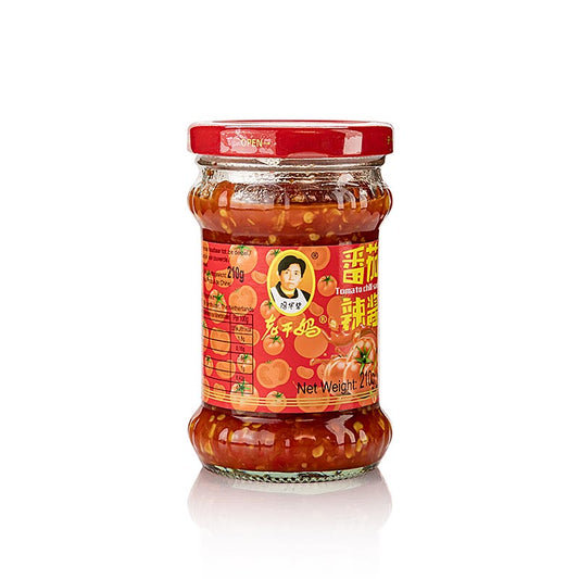 Tomaten Chili Paste (Püree/Sauce), sehr scharf, 210 g - würzige und feurige Gewürzmischung für vielseitige Gerichte und Rezepte