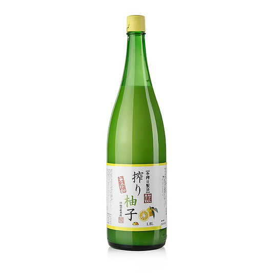 Yuzu Saft, 100% Zitrusfruchtsaft, 1,8 l - A refreshing and natural citrus juice made from Yuzu fruit