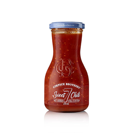 Bio-Süße 7 Chili-Sauce von Curtice Brothers, 270 ml, vegetarisch und handgemacht