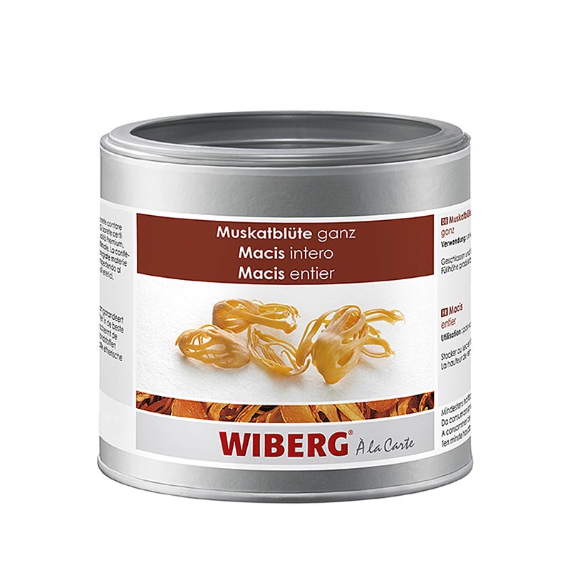 Wiberg Muskatblüte, ganz, 80 g spice product for enhancing culinary dishes