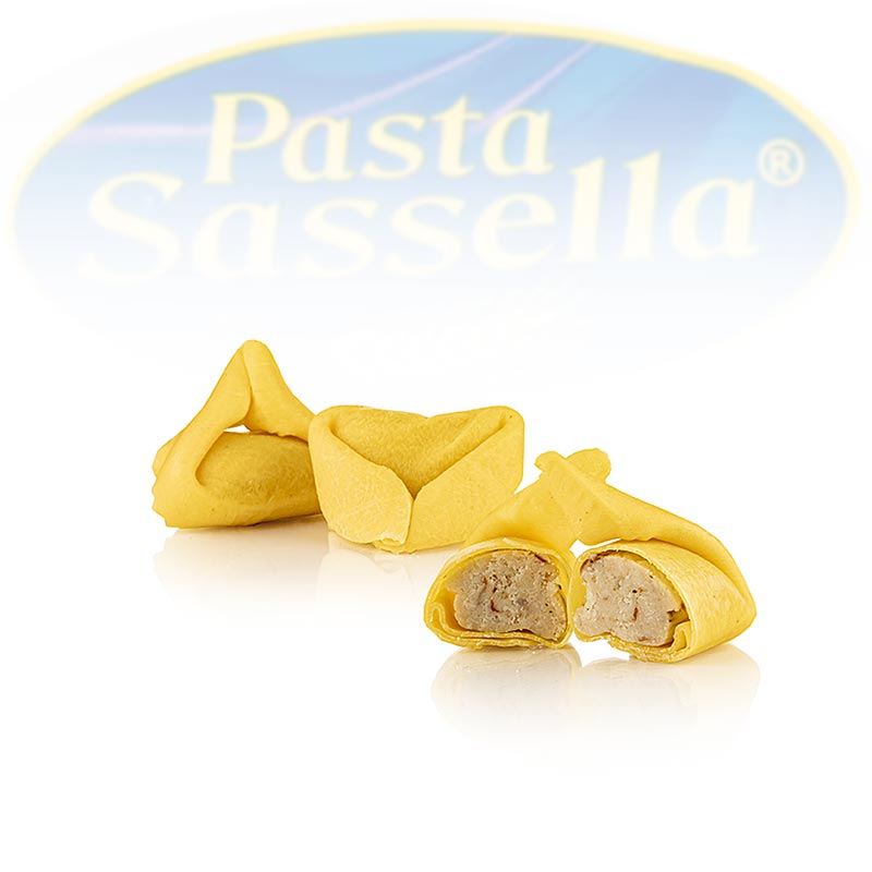 Delicious seasonal 500g Frische Tortelloni mit Pfifferling-Füllung from Sassella