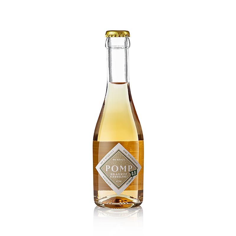 Organic POMP Bio Aperitif, alcohol-free, 200ml, perfect for aperitif lovers