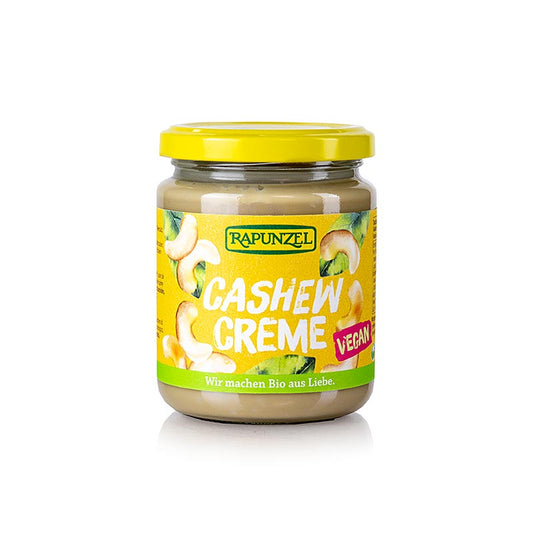 Organic, 250g Rapunzel Cashew Creme, a delicious and creamy plant-based spread