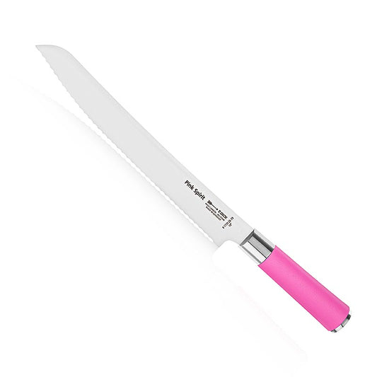 Qualitativ hochwertiges Pink Spirit Brotmesser mit Wellenschliff, 26cm, von der Marke DICK, 1 Stück