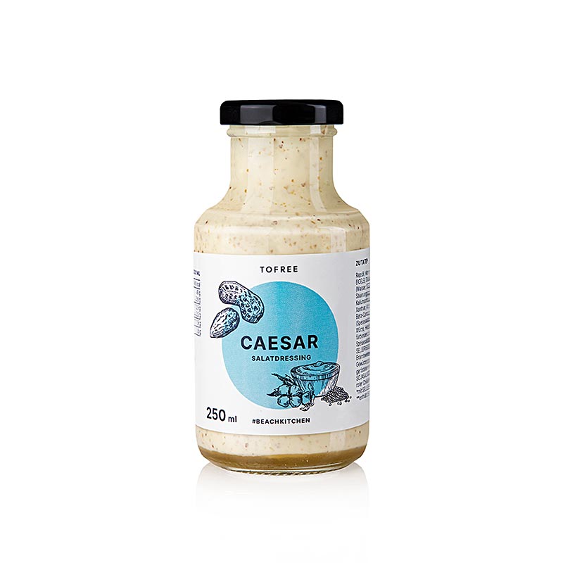 250 ml Flasche TOFREE-north Caesar Dressing, perfekt für Salate und Vorspeisen