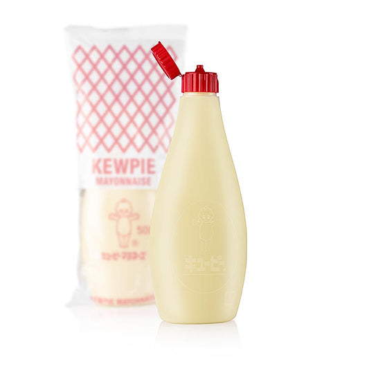 Mayonnaise, Japanischer Art, Kewpie, 500 ml - traditionelle japanische Würzsauce in praktischer 500 ml Flasche