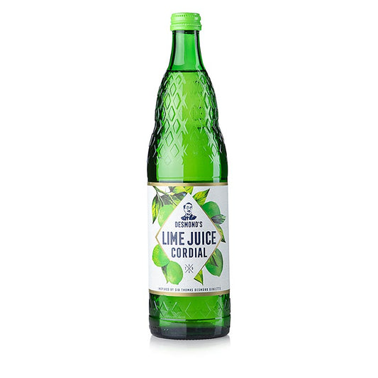 Desmond´s Lime Juice, Limettensirup, 750 ml - high-quality citrus syrup for refreshing cocktails and beverages