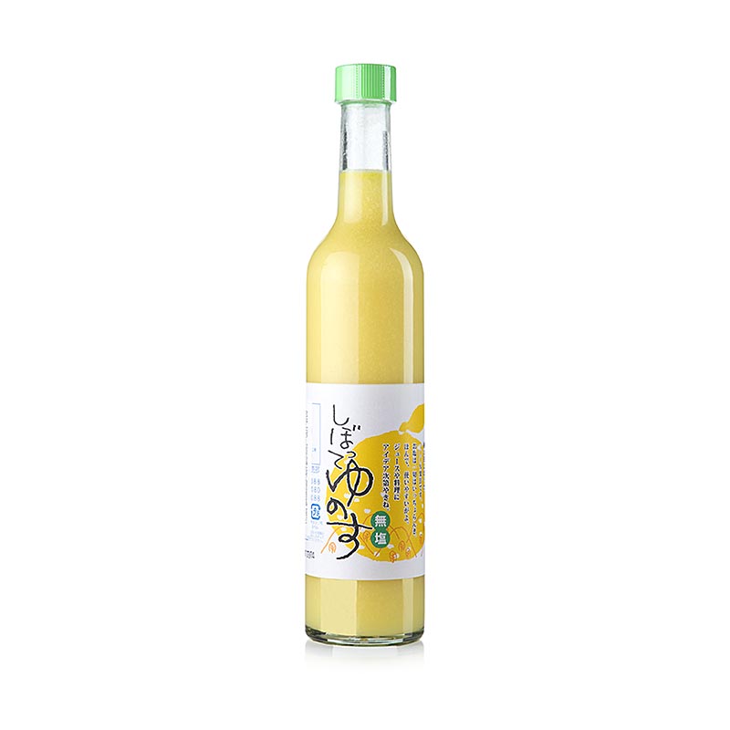 Yuzu Saft Shibotte, frisch, 100% Zitrusfruchtsaft, 500 ml - Ein erfrischender und natürlicher Zitrusfruchtsaft aus Yuzu, perfekt für vielseitige Verwendungszwecke