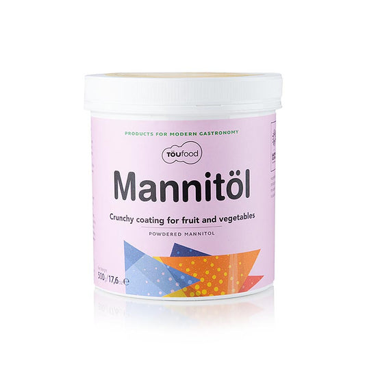 High-quality TÖUFOOD Mannitol, a 500g product with a special price valid until September 30, 2024