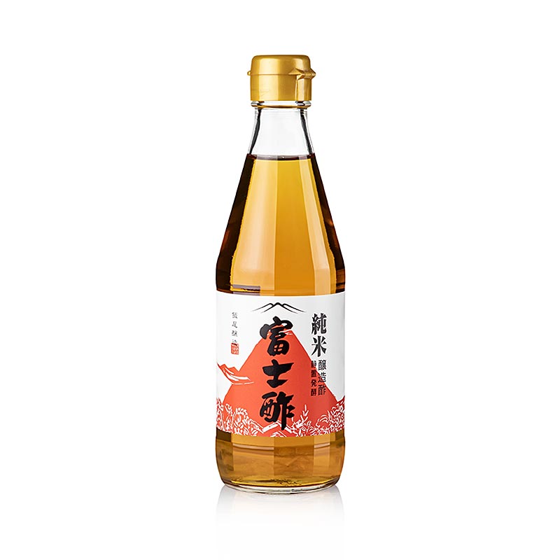 Junmai Fuji Su - Reiswein Essig, Iio Jozo, 360 ml is a traditional Japanese rice vinegar made from Junmai sake, with a mild and balanced flavor, perfect for enhancing the taste of your dishes