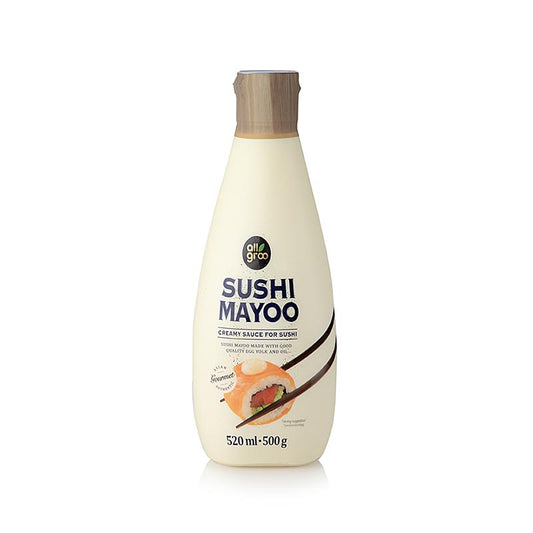 Sushi Mayoo - cremige Sauce für Sushi (Mayonnaise), Allgroo, 520 ml