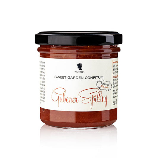 Sweet Garden Confiture - Gubener Spilling (Pflaume) Fruchtaufstrich, Mea Rosa, 180 g - Delicious plum fruit spread in a 180 g jar by Sweet Garden Confiture