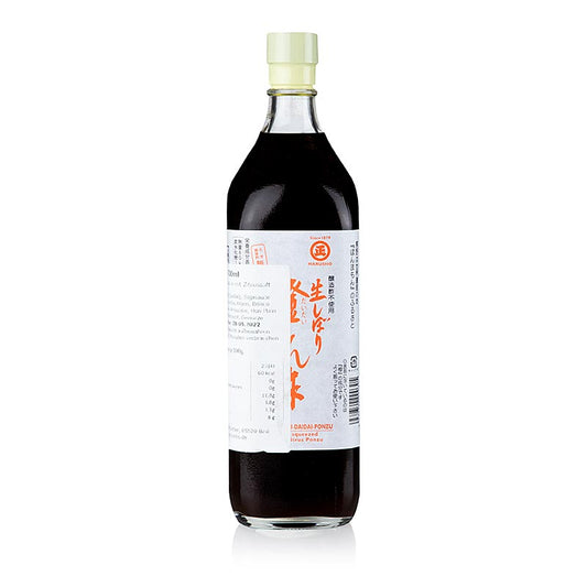 Marusho Chanpon Ponzu, a 700 ml bottle of soy sauce and 5 citrus juices, perfect for adding a burst of flavor to your dishes