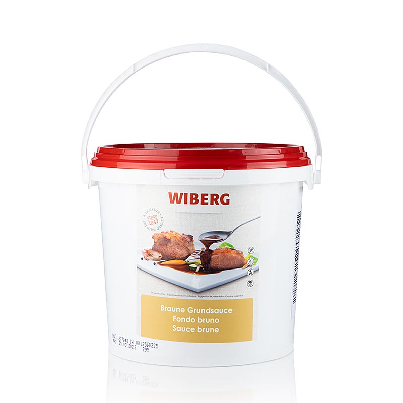 German: WIBERG Braune Grundsauce, pastös, ideal für die Zubereitung von 15 Litern, 3 kg-Packung