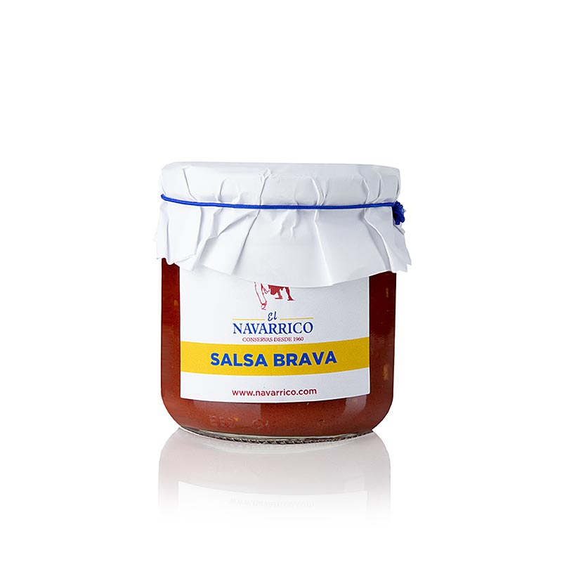 Gläser der pikant würzigen Tomatensauce Salsa Brava von El Navarrico, 315 g