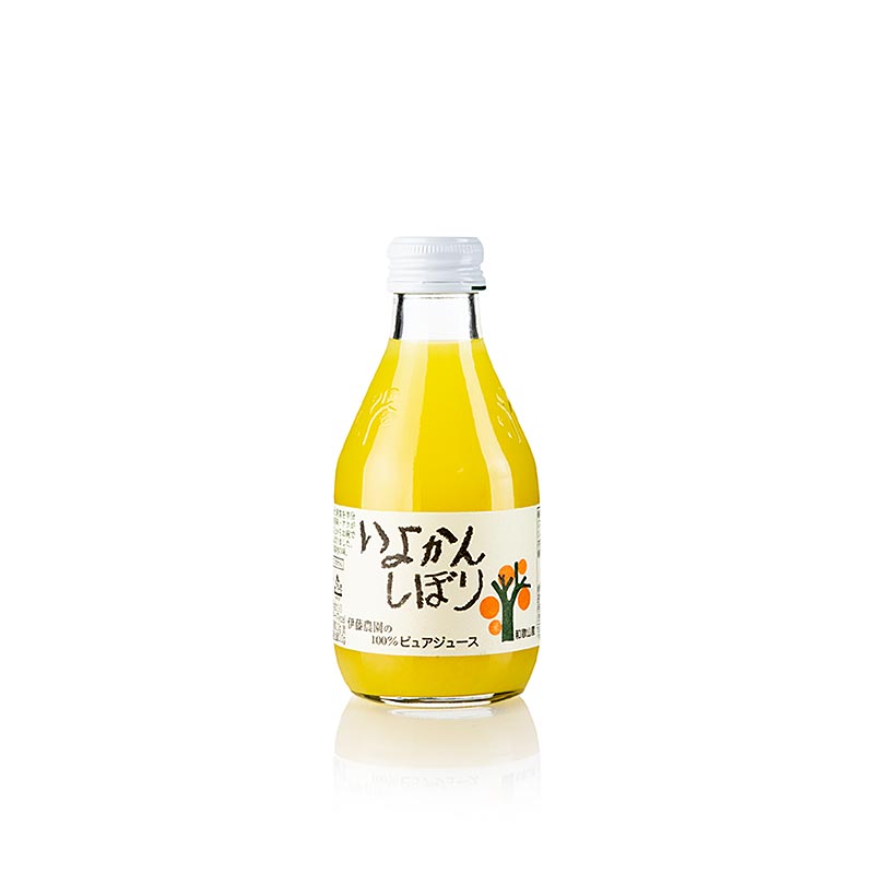 Iyokan Saft, Mandarinen Saft aus Japan, 180 ml, frisch gepresst und aromatisch