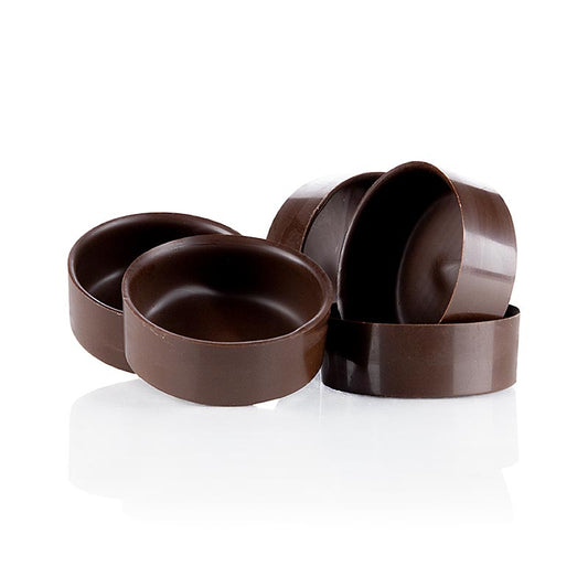 Delicious Schoko Tartelettes Cup, 5cm in diameter, from Dobla (11214), a pack of 72 pieces, perfect for indulging in rich chocolate treats (English)