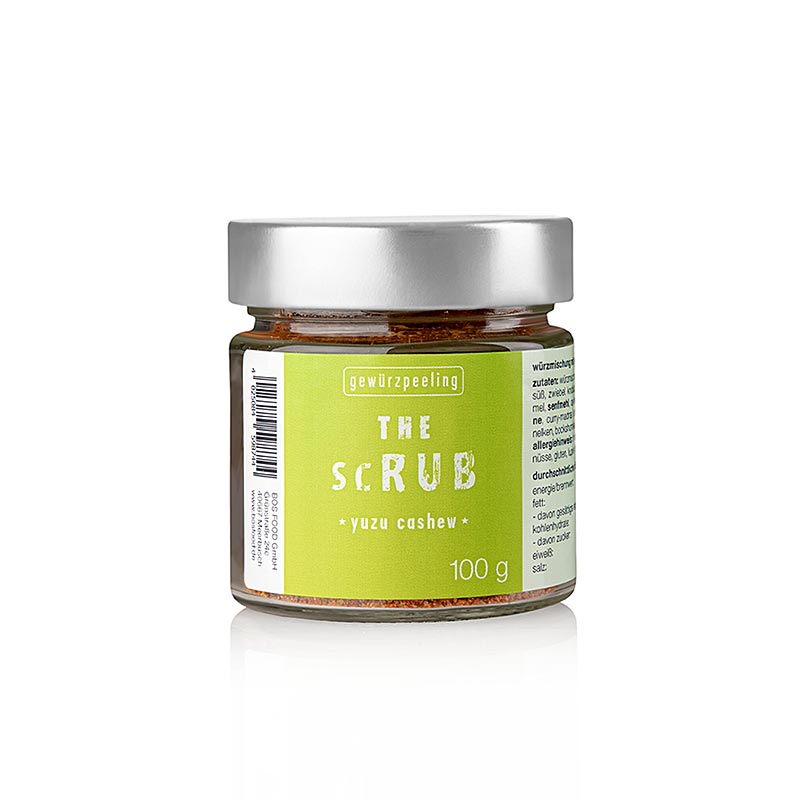 Organic Yuzu Cashew scrub, 100g by Ernst Petry, for serious taste and effective exfoliation