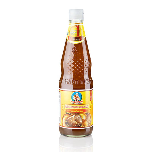 Vegetarische Würzsauce mit Pilzen, Healthy Boy (vegetarisch Austernsauce), 700 ml - perfekte Würze für vegetarische Gerichte und eine gesunde Alternative zu Austernsauce, in einer großzügigen 700 ml Flasche