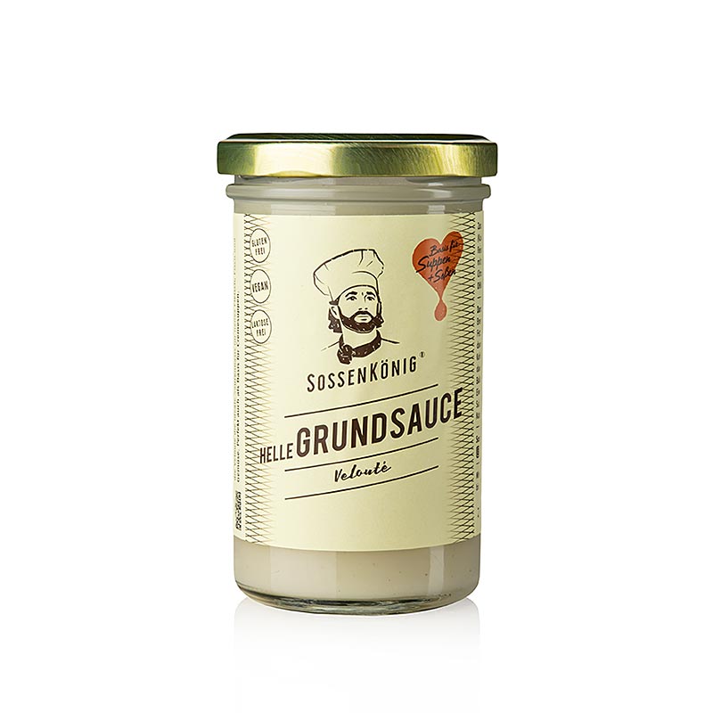 Velouté, küchenfertige Sauce, 250 ml - Sossenkönig Produktbild für SEO