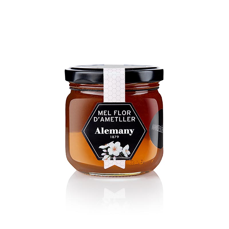 Organic Spanish Almond Blossom Honey 'Mel Flor d´Ametller' by Alemany, 250g - delicious and aromatic natural sweetener