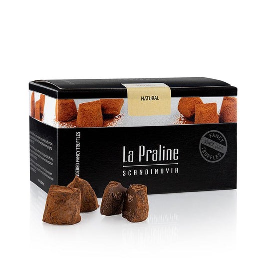 Indulge in the rich and decadent La Praline Fancy Truffles, Schokoladenkonfekt Naturell from Sweden, 200g, perfect for satisfying your sweet cravings