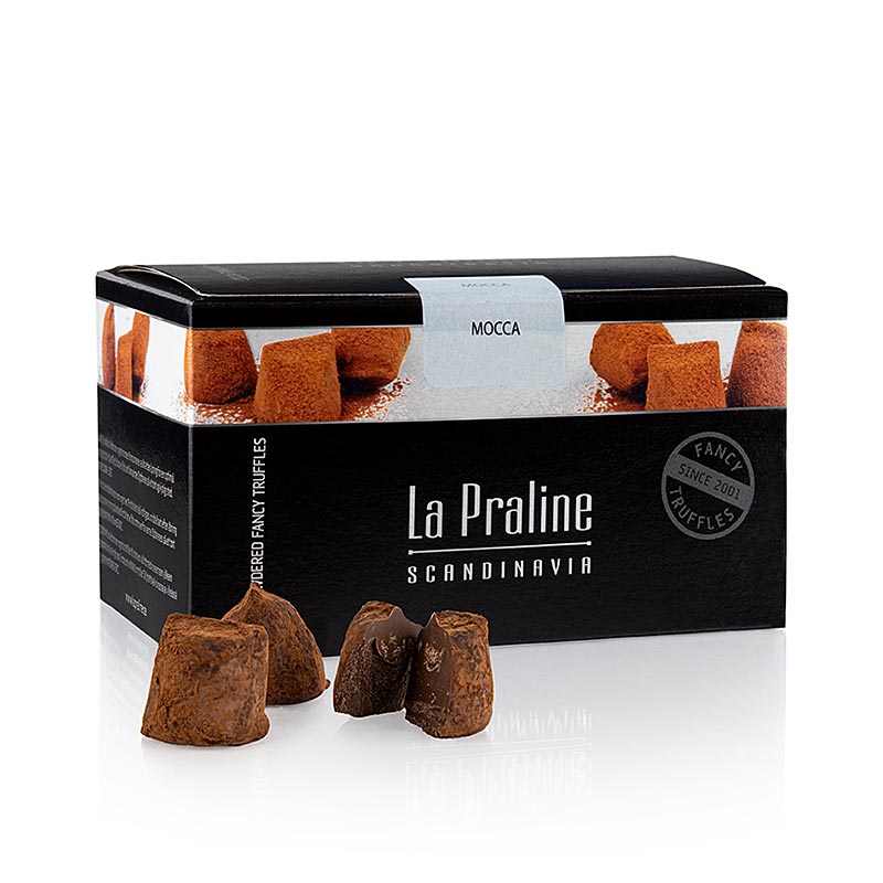 Schokoladenkonfektverpackung La Praline Fancy Truffles mit Mocca-Geschmack, 200 g