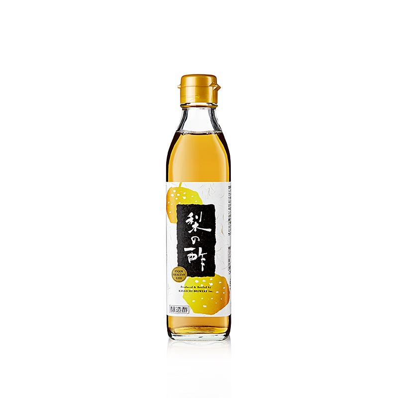 Nashi-Birnen Essig, Japan, 300 ml, a high-quality vinegar made from Japanese Nashi pears, perfect for adding a unique and delicious flavor to your dishes (English)